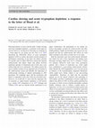 Research paper thumbnail of Cardiac slowing and acute tryptophan depletion: a response to the letter of Hood et al