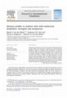 Research paper thumbnail of Memory profiles in children with mild intellectual disabilities: Strengths and weaknesses