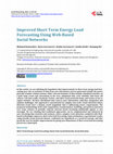 Research paper thumbnail of Improved Short Term Energy Load Forecasting Using Web-Based Social Networks