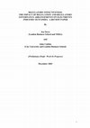 Research paper thumbnail of Regulatory effectiveness: the impact of regulation and regulatory governance arrangements on electricity industry outcomes: a review paper