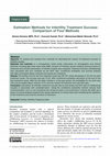 Research paper thumbnail of Estimation Methods for Infertility Treatment Success: Comparison of Four Methods