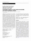 Research paper thumbnail of Thrombophilic mutations in Iranian patients with infertility and recurrent spontaneous abortion