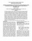 Research paper thumbnail of Isolation and identification of some fungi from certain solanaceous seeds in Sulaimania and Germian regions and their exudate effects on germination rate