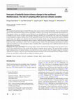 Research paper thumbnail of Forecasts of butterfly future richness change in the southwest Mediterranean. The role of sampling effort and non-climatic variables