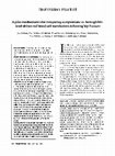 Research paper thumbnail of A pilot randomized trial comparing symptomatic vs. hemoglobin-level- driven red blood cell transfusions following hip fracture