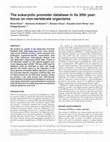 Research paper thumbnail of The eukaryotic promoter database in its 30th year: focus on non-vertebrate organisms