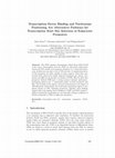 Research paper thumbnail of Transcription Factor Binding and Nucleosome Positioning Are Alternative Pathways for Transcription Start Site Selection in Eukaryotic Promoters