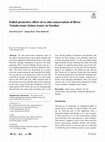 Research paper thumbnail of Failed protective effort of ex situ conservation of River Vistula trout (Salmo trutta) in Sweden