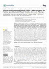 Research paper thumbnail of Simple Sequence Repeats-Based Genetic Characterization and Varietal Identification of Potato Varieties Grown in Pakistan