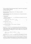 Research paper thumbnail of On the principle of pseudo-linearized stability: Applications to some delayed nonlinear parabolic equations