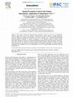 Research paper thumbnail of Spatial Formation Control with Volume Information: Application to Quadcopter UAV’s**This work was supported by Universidad Iberoamericana, México and Universidad Católica del Uruguay