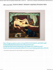 Research paper thumbnail of Suzanne Valadon, Obsession magnifique (Pompidou-Metz) Le Beau Vice