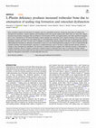 Research paper thumbnail of L-Plastin deficiency produces increased trabecular bone due to attenuation of sealing ring formation and osteoclast dysfunction