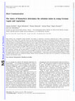 Research paper thumbnail of The choice of biomarkers determines the selenium status in young German vegans and vegetarians