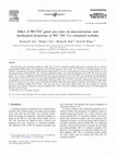 Research paper thumbnail of Effect of WC/TiC grain size ratio on microstructure and mechanical properties of WC–TiC–Co cemented carbides