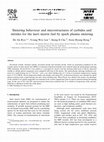 Research paper thumbnail of Sintering behaviour and microstructures of carbides and nitrides for the inert matrix fuel by spark plasma sintering