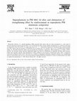 Research paper thumbnail of Superplasticity in PM 6061 Al alloy and elimination of strengthening effect by reinforcement in superplastic PM aluminum composites