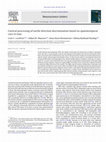 Research paper thumbnail of Cortical processing of tactile direction discrimination based on spatiotemporal cues in man