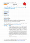 Research paper thumbnail of Promoting Voluntary Use Behavior of Learning Management Systems Among Tutors for Blended Learning in Distance Higher Education