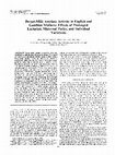 Research paper thumbnail of Breast-Milk Amylase Activity in English and Gambian Mothers: Effects of Prolonged Lactation, Maternal Parity, and Individual Variations