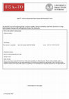 Research paper thumbnail of The Specific Level of Functioning Scale: construct validity, internal consistency and factor structure in a large Italian sample of people with schizophrenia living in the community