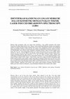 Research paper thumbnail of Identifikasi Kandungan Logam Merkuri Dalam Kosmetik Menggunakan Teknik Laser Induced Breakdown Spectroscopy (Libs)