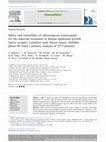 Research paper thumbnail of Safety and tolerability of subcutaneous trastuzumab for the adjuvant treatment of human epidermal growth factor receptor 2-positive early breast cancer: SafeHer phase III study's primary analysis of 2573 patients