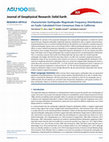 Research paper thumbnail of Characteristic Earthquake Magnitude Frequency Distributions on Faults Calculated From Consensus Data in California