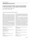 Research paper thumbnail of Evaluation of the effect of selective serotonin reuptake inhibitors on bone mineral density: an observational cross-sectional study