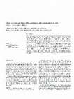 Research paper thumbnail of Effects of cross sections tables generation and optimization on rod ejection transient analyses