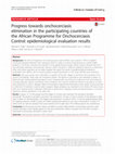 Research paper thumbnail of Progress towards onchocerciasis elimination in the participating countries of the african program for onchocerciasis control : epidemiological evaluation results