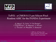 Research paper thumbnail of ToPiX: A CMOS 0.13 &#x00B5;m silicon pixel readout ASIC for the PANDA experiment