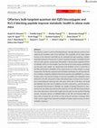 Research paper thumbnail of Olfactory bulb‐targeted quantum dot (QD) bioconjugate and Kv1.3 blocking peptide improve metabolic health in obese male mice