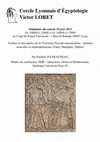 Research paper thumbnail of Séminaire le 10 juin 2023 de Frédéric Payraudeau : Tombes et nécropoles de la Troisième Période intermédiaire : données nouvelles et réinterprétations (Tanis, Memphis, Thèbes)