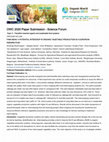 Research paper thumbnail of Faba Bean: A Potential Intercrop In Organic Vegetable Production In A European Perspective?