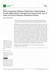 Research paper thumbnail of Direct Assessment of Biomass Productivity in Short Rotation Forestry (SRF) with the Terrestrial Laser Scanner (TLS). Case of Study in NE Part of Romania (Preliminary Results)