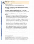 Research paper thumbnail of Intracellular forces during guided cell growth on micropatterns using FRET measurement