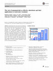 Research paper thumbnail of The role of nanomaterials as effective adsorbents and their applications in wastewater treatment