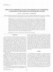 Research paper thumbnail of Impact of nutritional status and sleep quality on hospital utilisation in the oldest old with heart failure