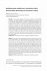 Research paper thumbnail of Identidad personal, cualidad moral y conscientia en Leibniz