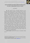 Research paper thumbnail of Ölüm Eğitiminin Üniversite Öğrencilerinde Ölüm Kaygisi Ve Psikolojik Iyi Olmaya Etkisi