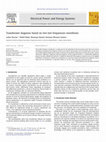 Research paper thumbnail of Transformer diagnosis based on two low frequencies waveforms