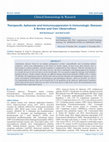 Research paper thumbnail of Therapeutic Apheresis and Immunosuppression in Immunologic Diseases: A Review and Own Observations