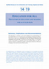 Research paper thumbnail of Education for All: The Future of Education and Training for 14-19 Year-Olds