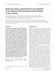 Research paper thumbnail of Molecular cloning, characterization and regulation of two different NADH-glutamate synthase cDNAs in bean nodules