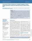 Research paper thumbnail of Assessment of Role of Dopamine in Medial Amygdala on Body Weight, Metabolic Profile and Lipid Risk Factors in Albino Wistar Rats