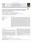 Research paper thumbnail of Unveiling the link between environmental management accounting, energy efficiency, and accountability in state-owned enterprises: An integrated analysis using PLS-SEM and fsQCA