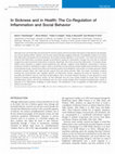 Research paper thumbnail of In Sickness and in Health: The Co-Regulation of Inflammation and Social Behavior