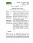 Research paper thumbnail of Tingkat Kepuasan Pengunjung Terhadap Objek Wisata Pulau Kumala di Kutai Kartanegara