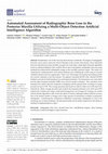 Research paper thumbnail of Automated Assessment of Radiographic Bone Loss in the Posterior Maxilla Utilizing a Multi-Object Detection Artificial Intelligence Algorithm